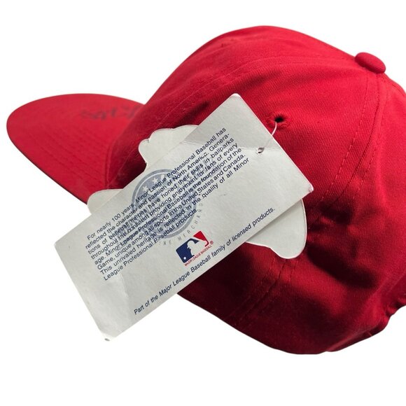 Memphis Redbirds MiLB Vintage Snapback Hat Cap Retro Autographed Deadstock 90's - Picture 9 of 11
